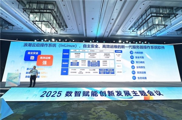 胜宇配资 第八届数字中国建设峰会丨浪潮云启操作系统（InLinux）精彩亮相